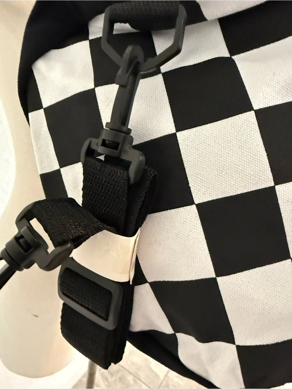 New mens womens Vans Black Duffel Bag with White Logo
